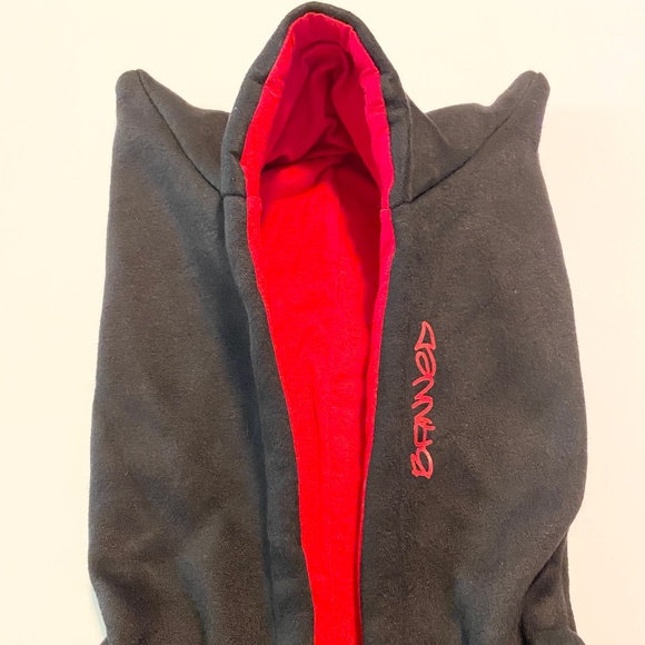 Women’s | Banned Alternative | Zip Up Hoodie | Black & Red | S (6) - Picture 9 of 16